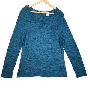 French Laundry Teal Knit Top